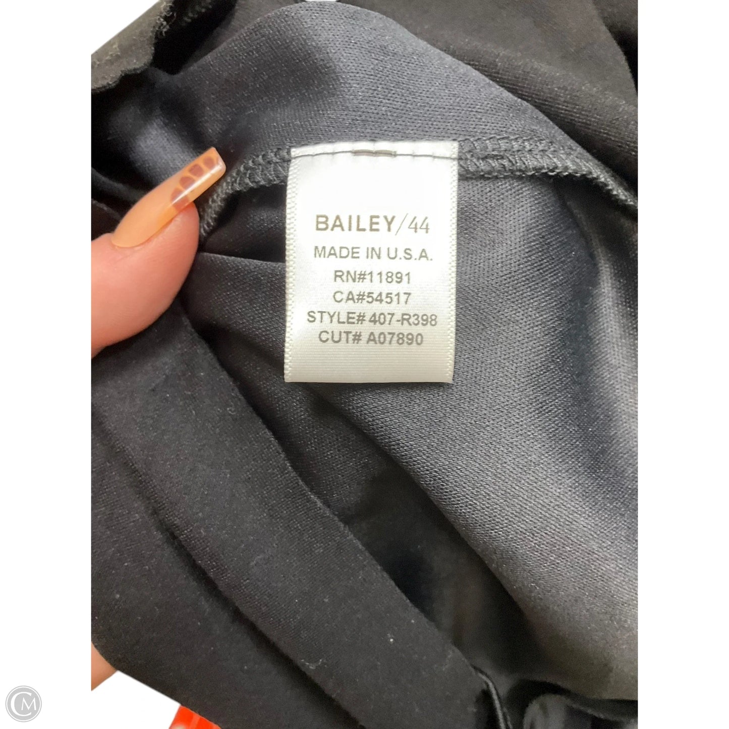 Dress Casual Midi By Bailey 44 In Black, Size: M
