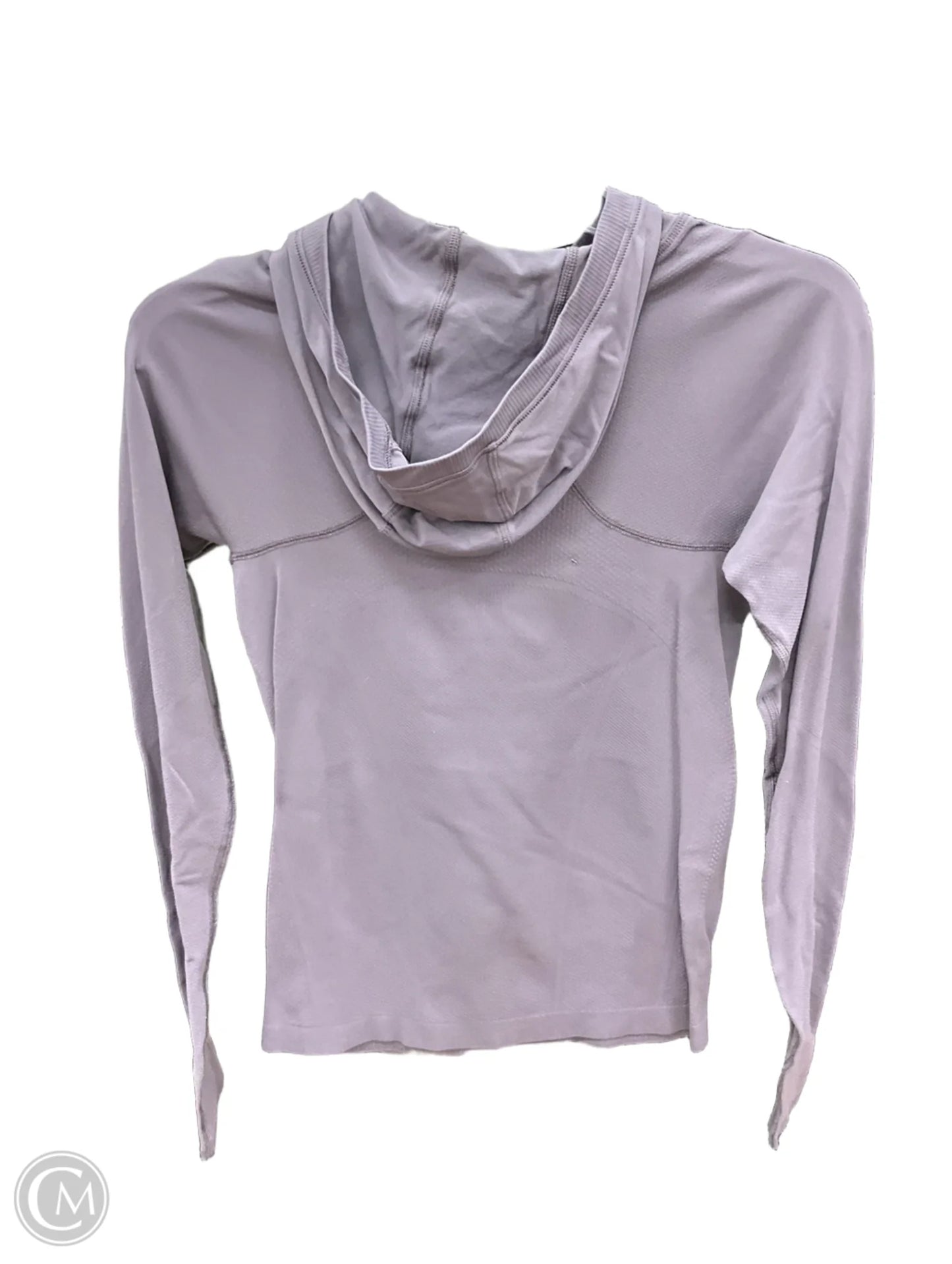 Athletic Top Long Sleeve Collar By Athleta In Purple, Size: S