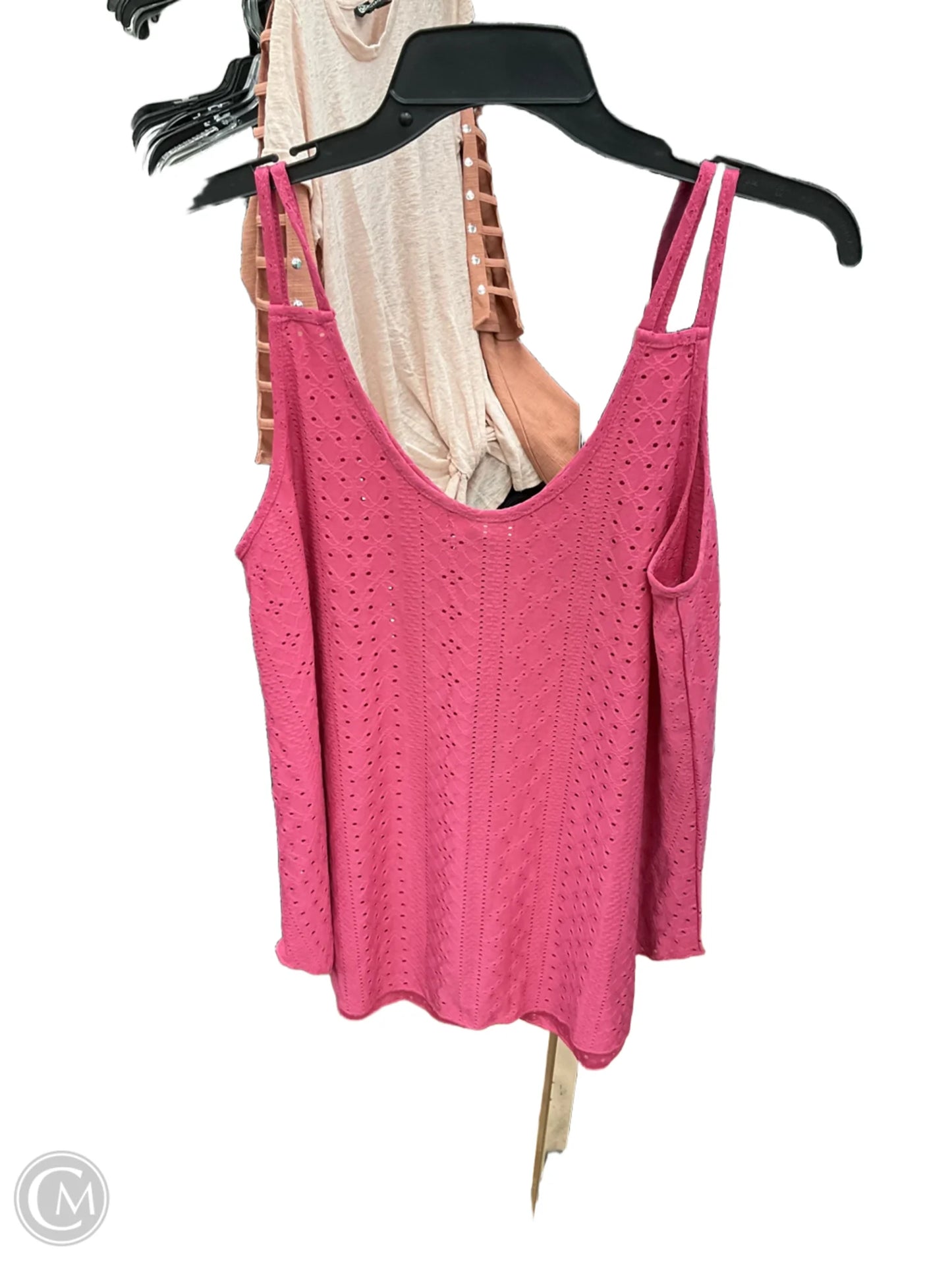 Top Sleeveless By Clothes Mentor In Pink, Size: M