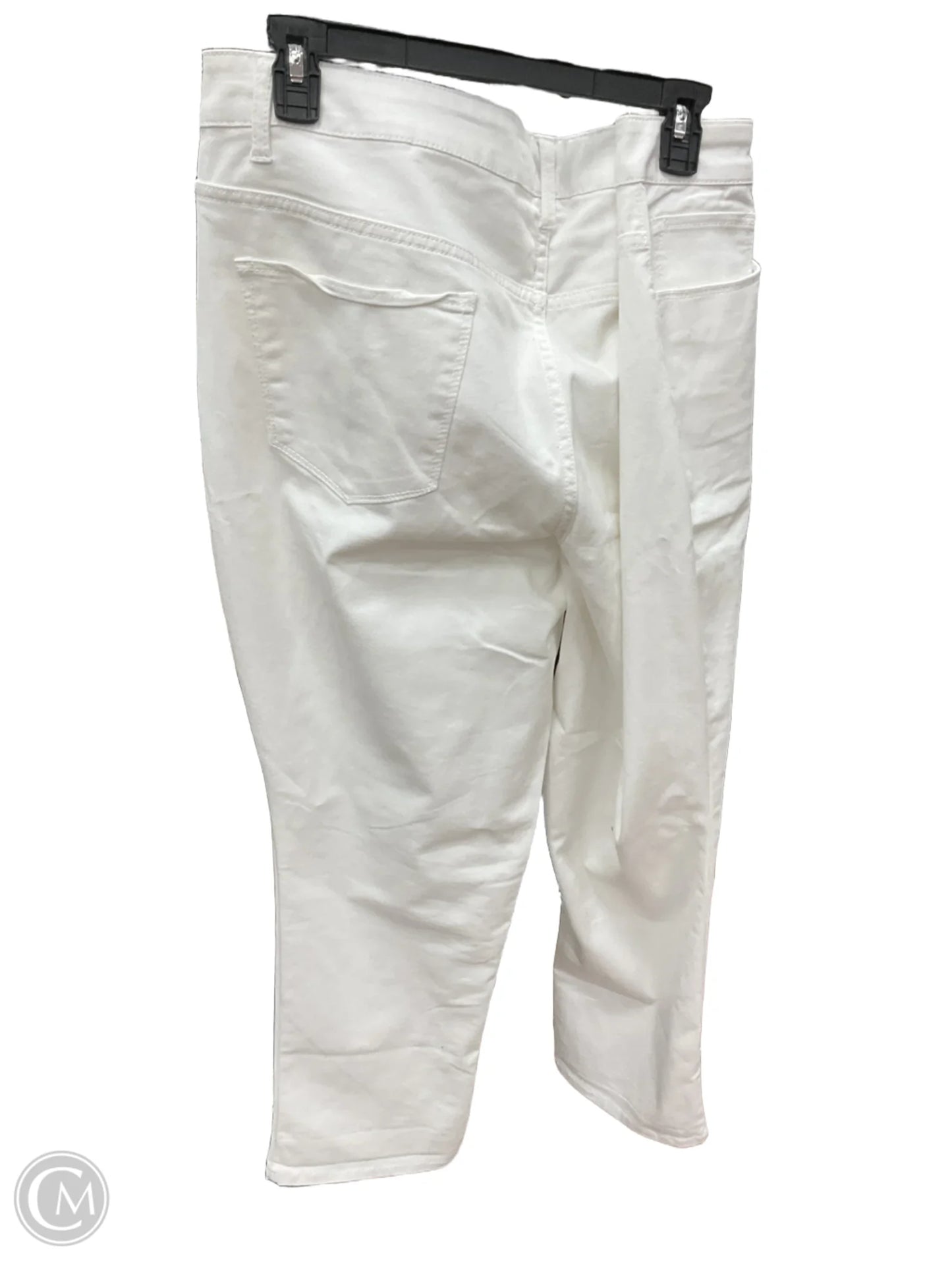 Capris By Faded Glory In White Denim, Size: 22