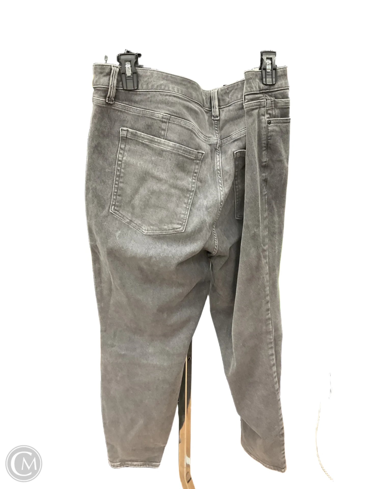 Jeans Skinny By Lane Bryant In Grey Denim, Size: 22