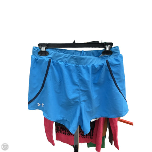 Athletic Shorts By Under Armour In Blue, Size: M