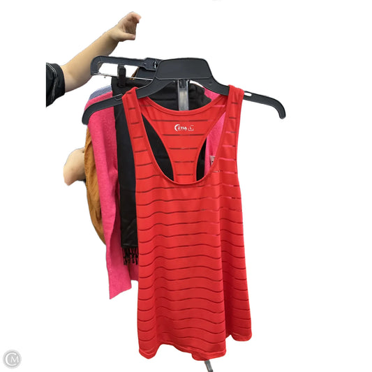 Athletic Tank Top By Zyia In Red, Size: L