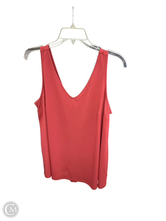 Top Sleeveless By Torrid In Red, Size: L