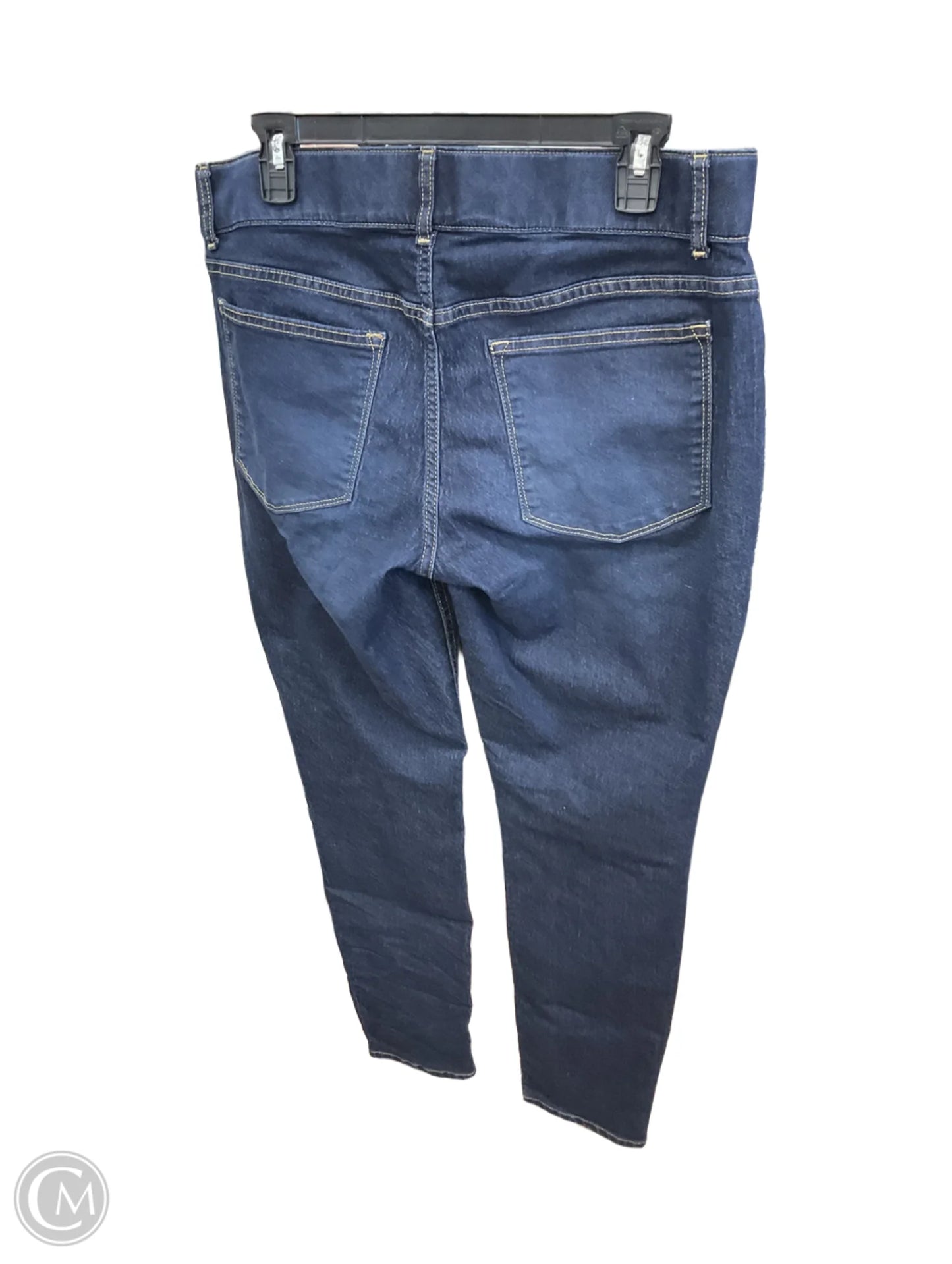 Jeans Skinny By Lee In Blue Denim, Size: L