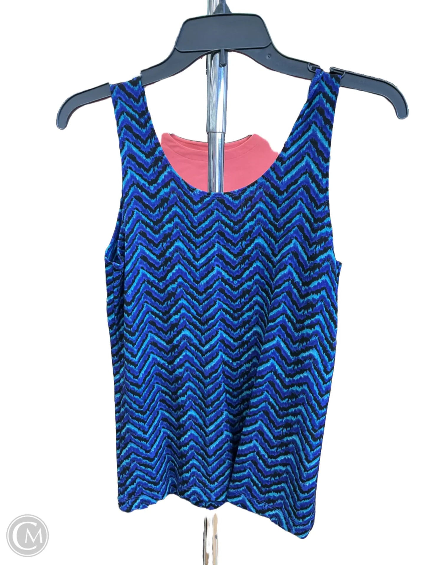 Top Sleeveless By Chicos In Multi-colored, Size: S