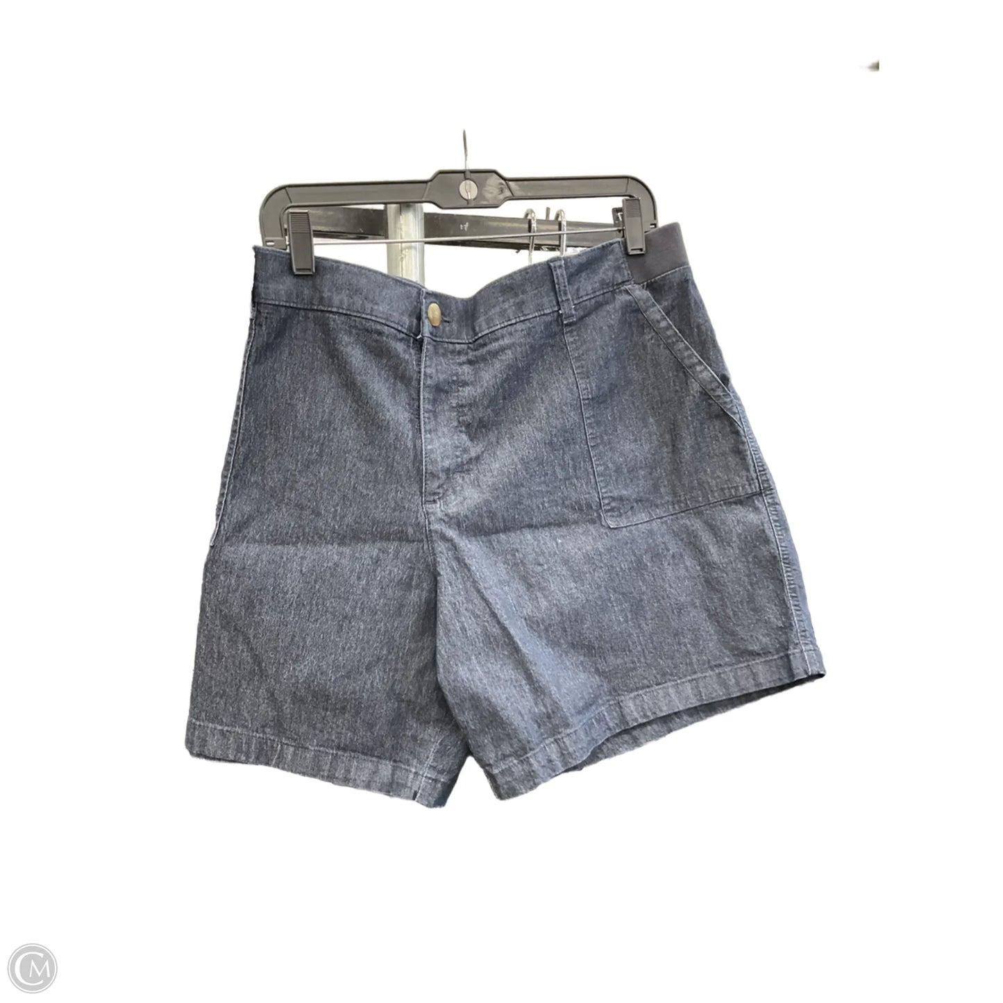 Shorts By Lee In Blue Denim, Size: 22