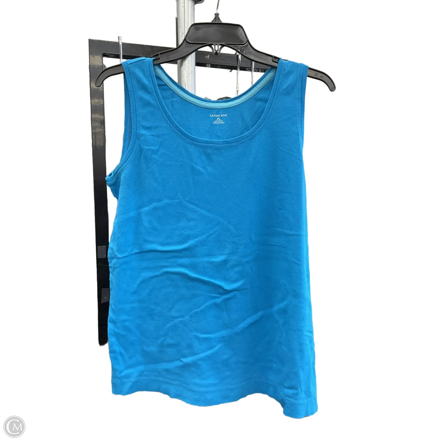 Tank Top By Lands End In Blue, Size: Xl