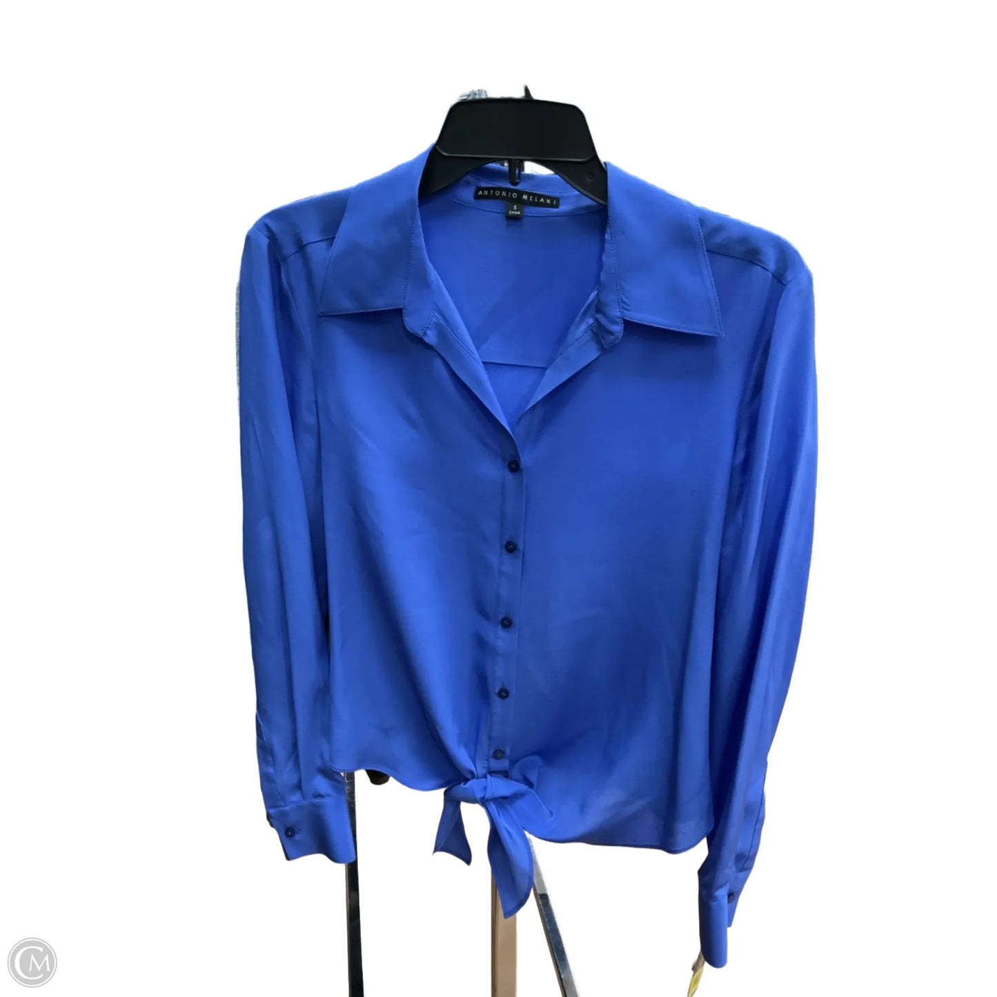 Blouse Long Sleeve By 1.state In Blue, Size: S