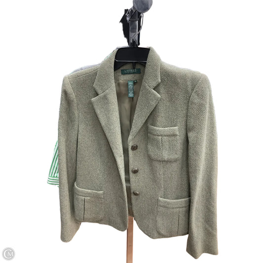 Blazer By Lauren By Ralph Lauren In Green, Size: 8p