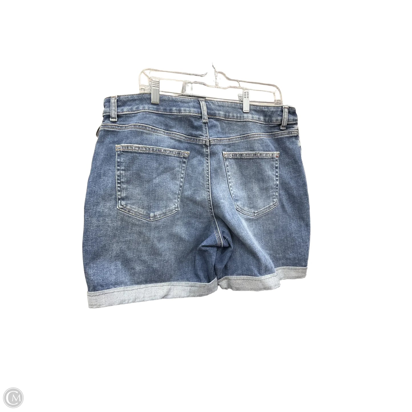 Shorts By Clothes Mentor In Blue Denim, Size: 16