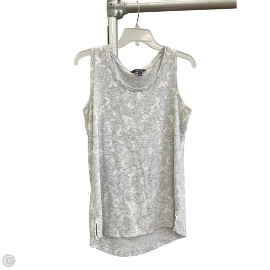 Top Sleeveless Basic By Simply Vera In Grey, Size: S