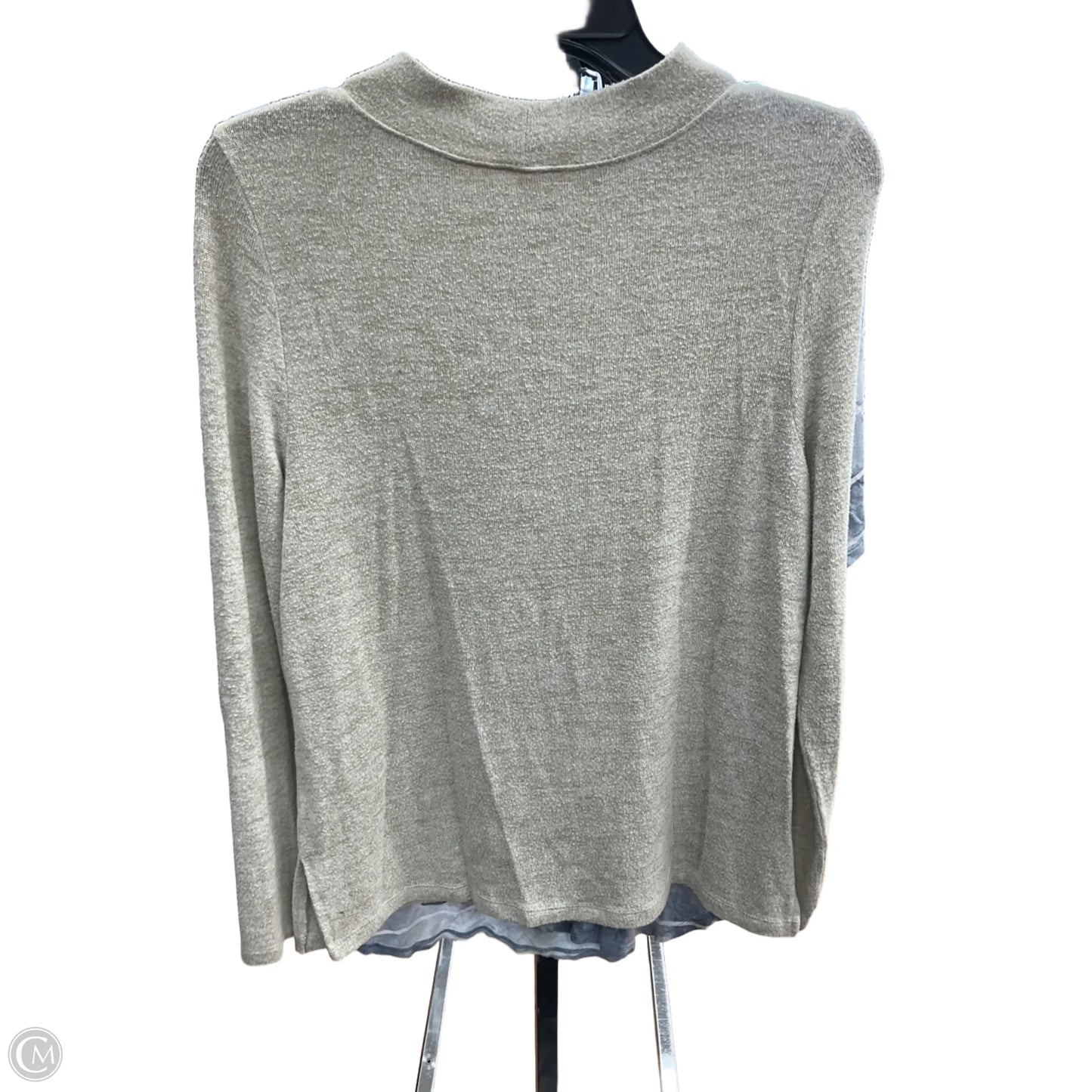 Top Short Sleeve By H&m In Beige, Size: S