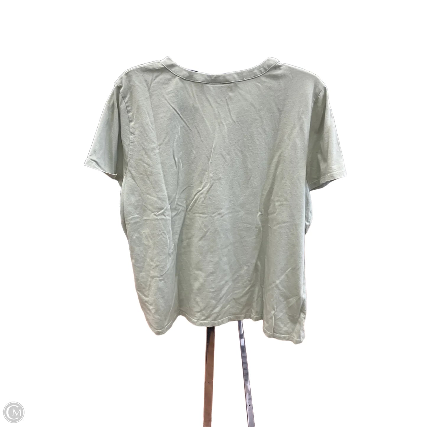 Top Short Sleeve By Chicos In Green, Size: Xl