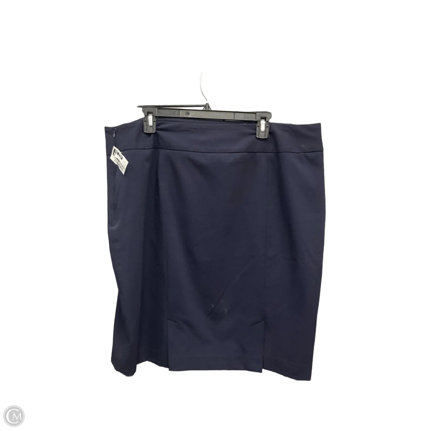 Skirt Mini & Short By Liz Claiborne In Navy, Size: 18