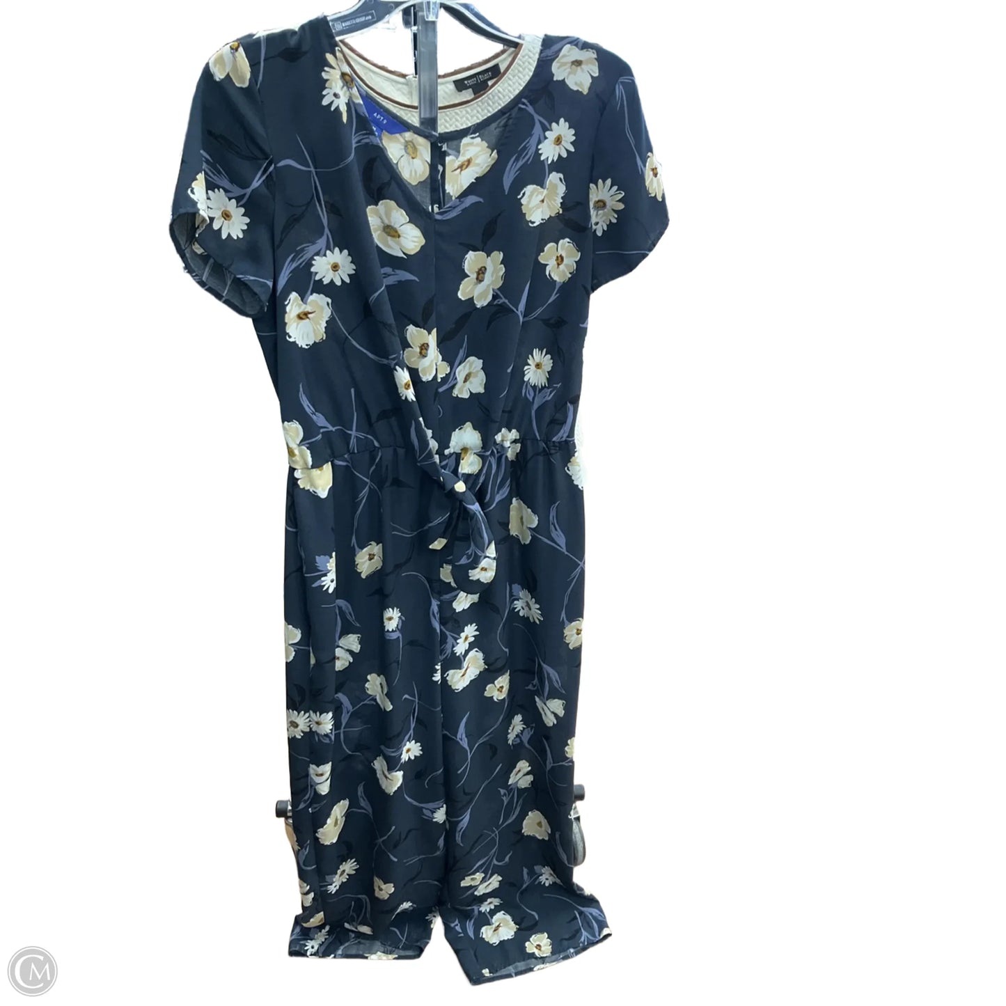 Jumpsuit By Apt 9 In Floral Print, Size: M