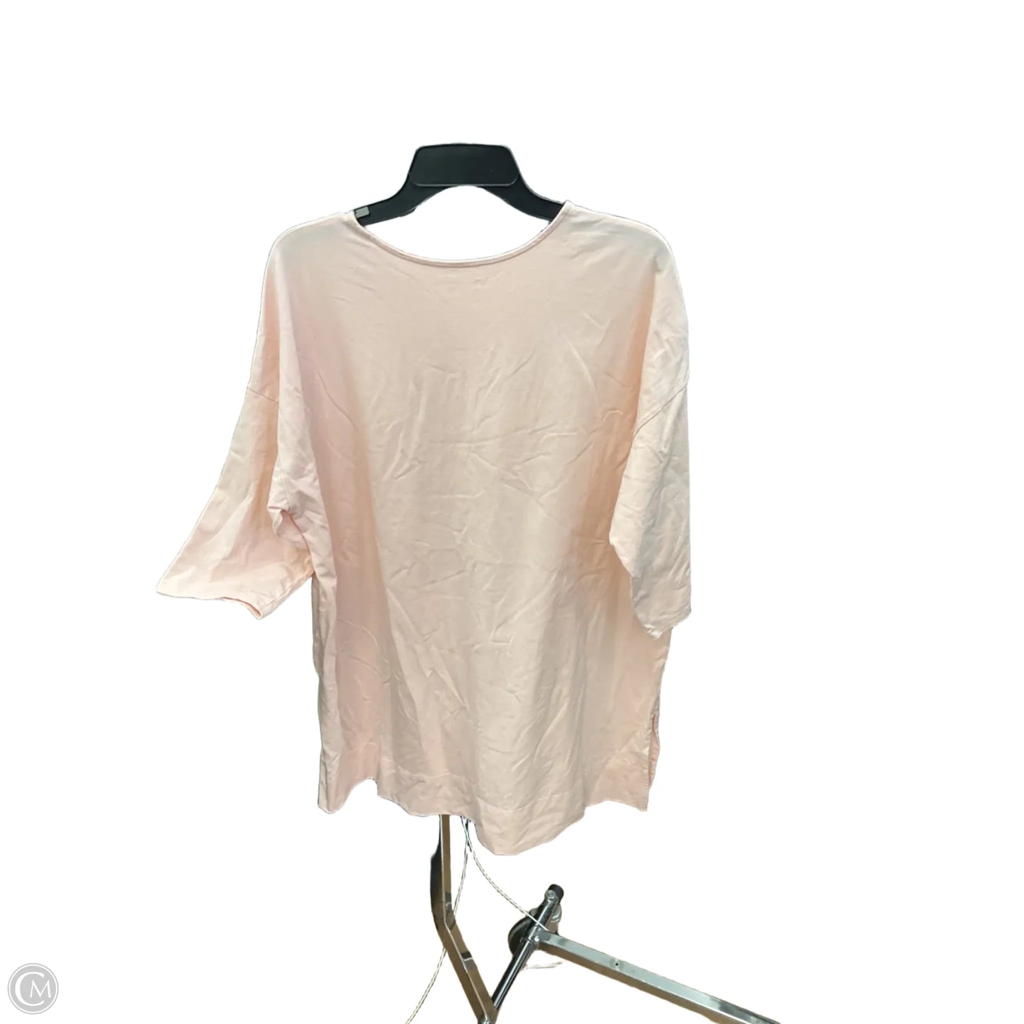 Top Short Sleeve By J. Jill In Peach, Size: Xl