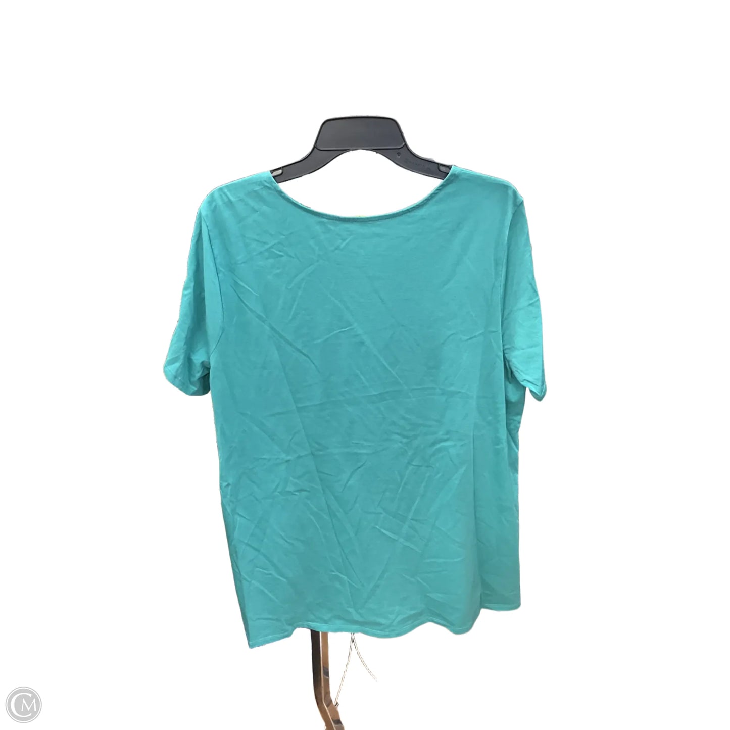 Top Short Sleeve By J. Jill In Blue, Size: Xl