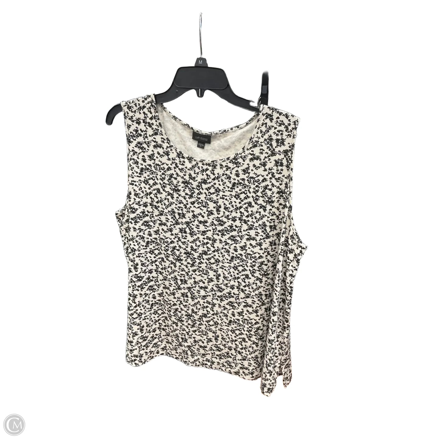 Top Sleeveless By J. Jill In Floral Print, Size: 2x