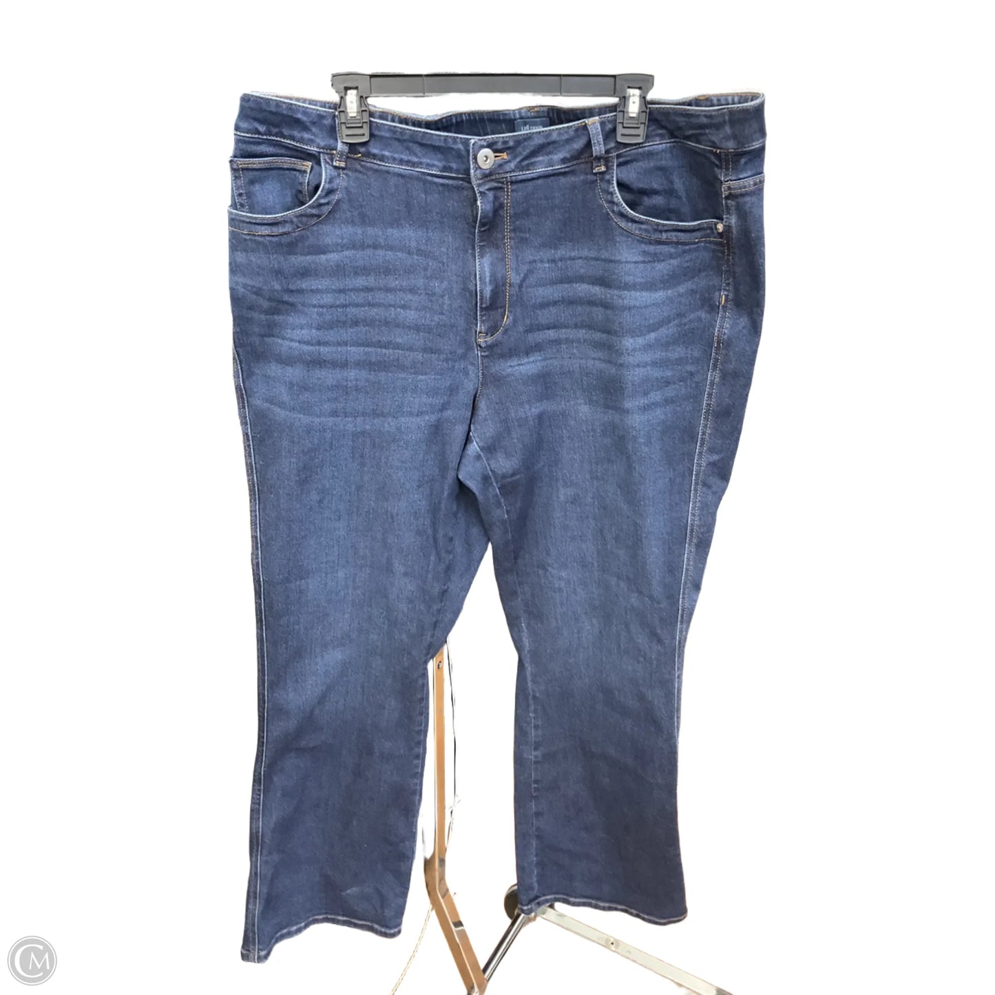 Jeans Flared By J. Jill In Blue Denim, Size: 20