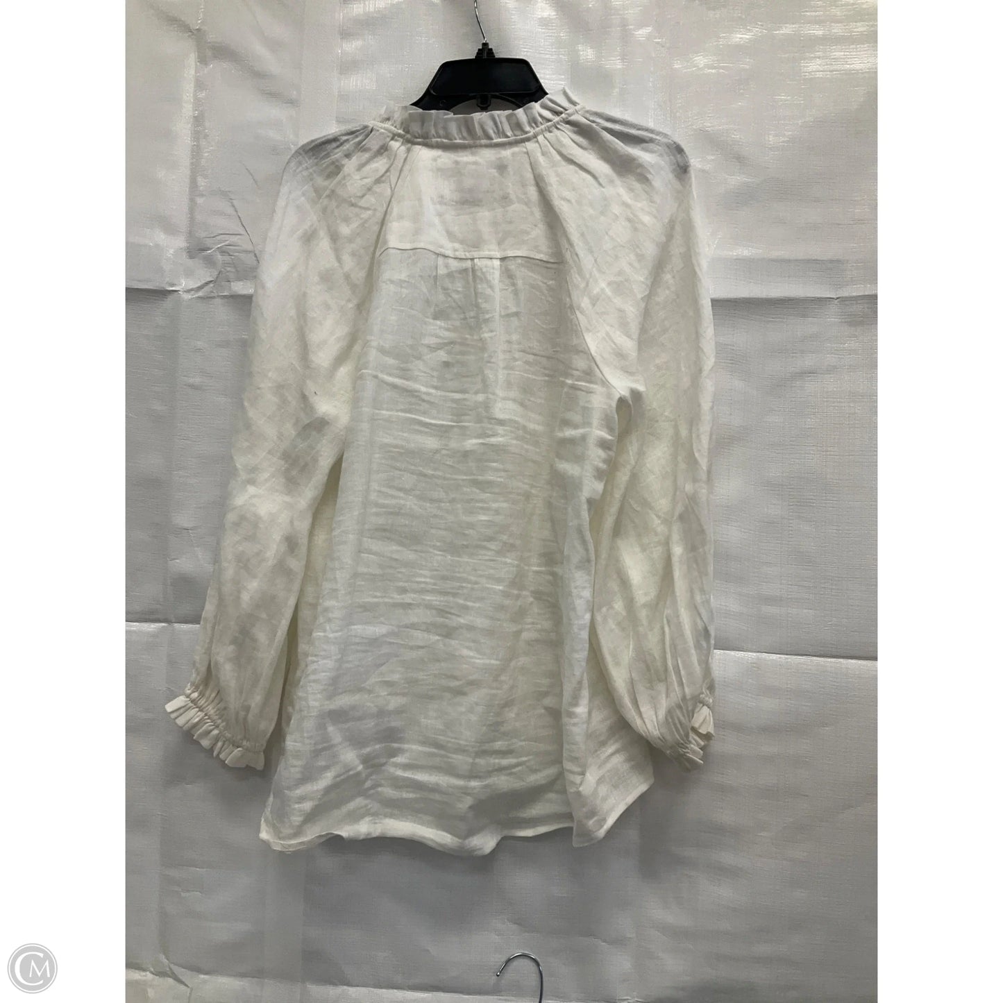 Top 3/4 Sleeve By Maeve In White, Size: M