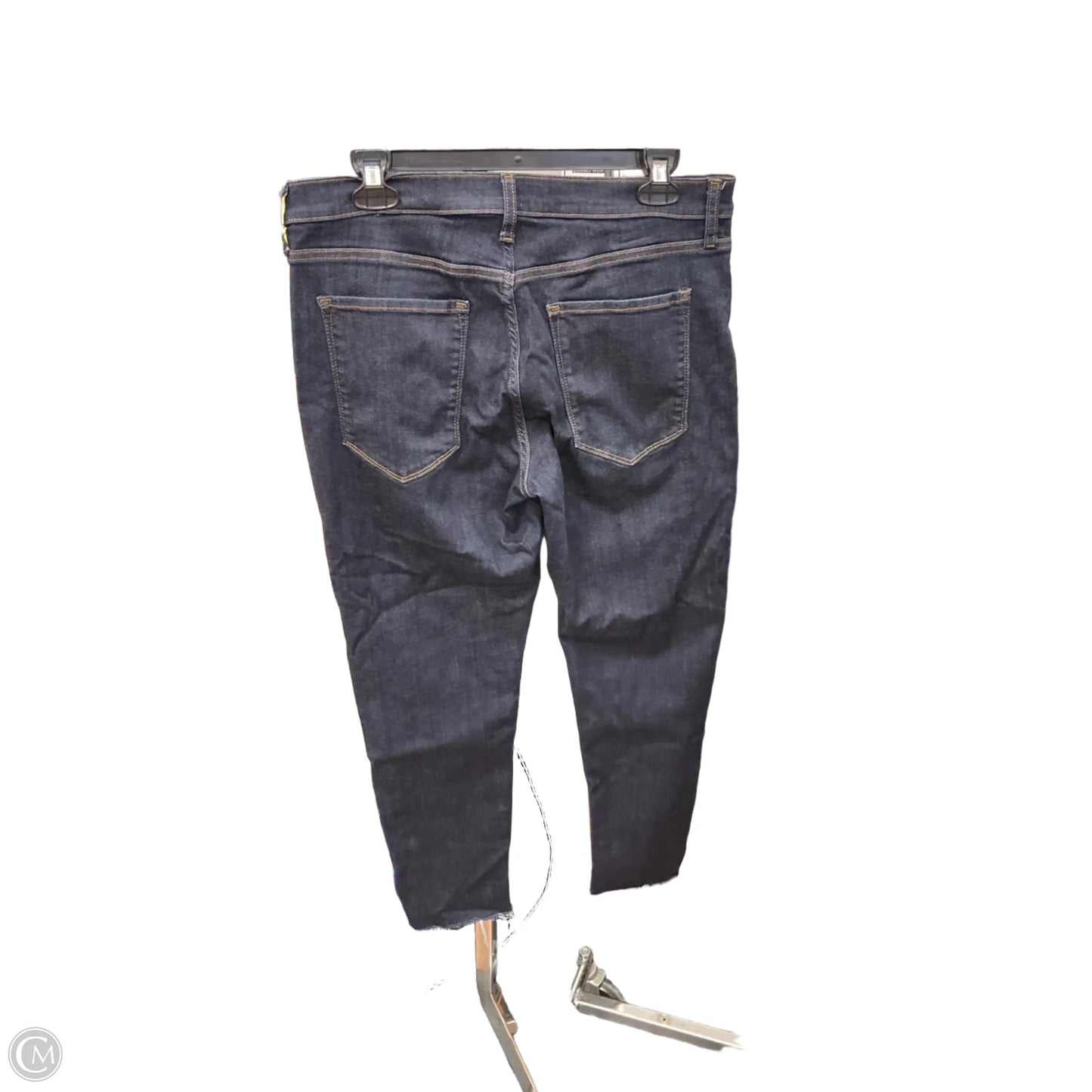 Jeans Skinny By Banana Republic In Blue Denim, Size: 12