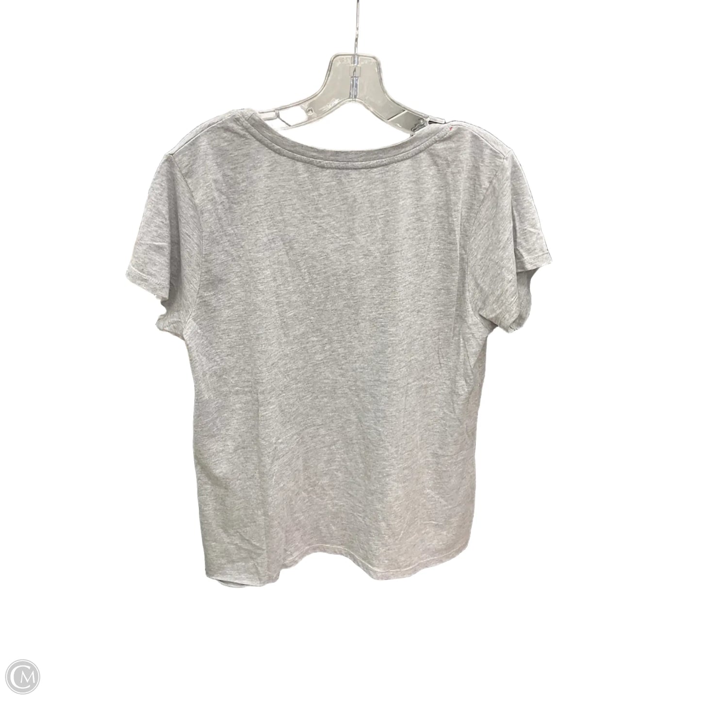 Top Short Sleeve Basic By Tommy Hilfiger In Grey, Size: Xl