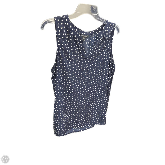 Top Sleeveless By 41 Hawthorn In Polkadot Pattern, Size: L