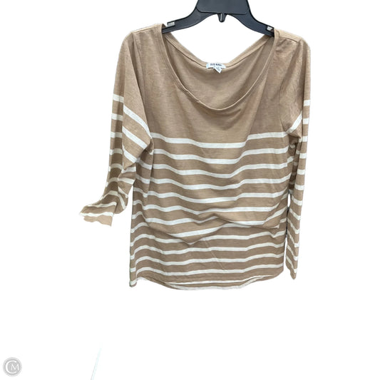 Top Long Sleeve By Old Navy In Striped Pattern, Size: Xl