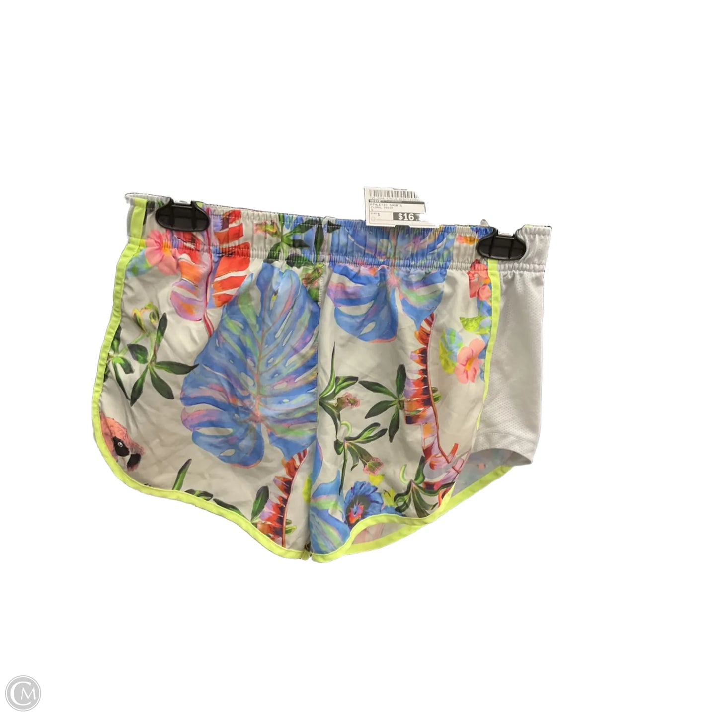 Athletic Shorts By Nike In Floral Print, Size: S