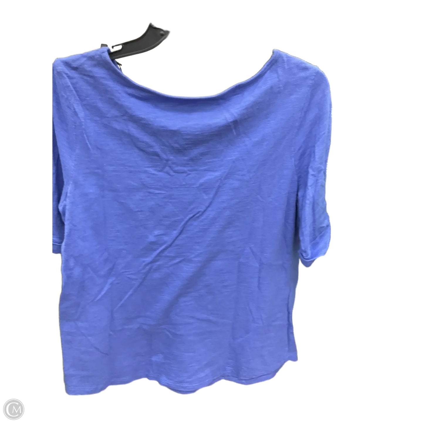 Top Short Sleeve By Chicos In Blue, Size: M