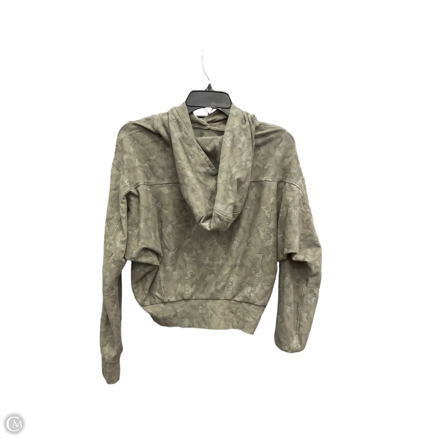 Athletic Sweatshirt Hoodie By Athleta In Camouflage Print, Size: S