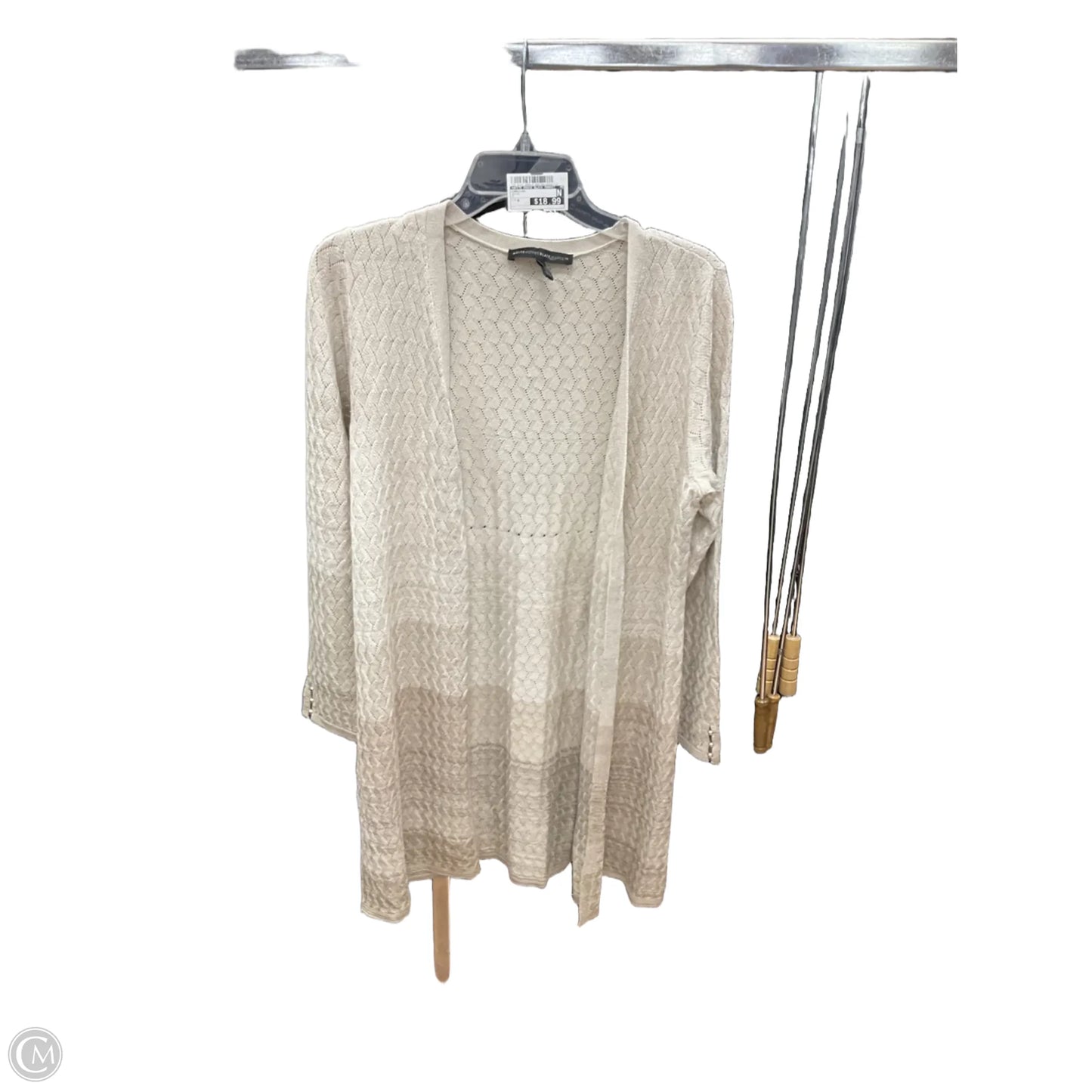 Cardigan By White House Black Market In Beige, Size: M