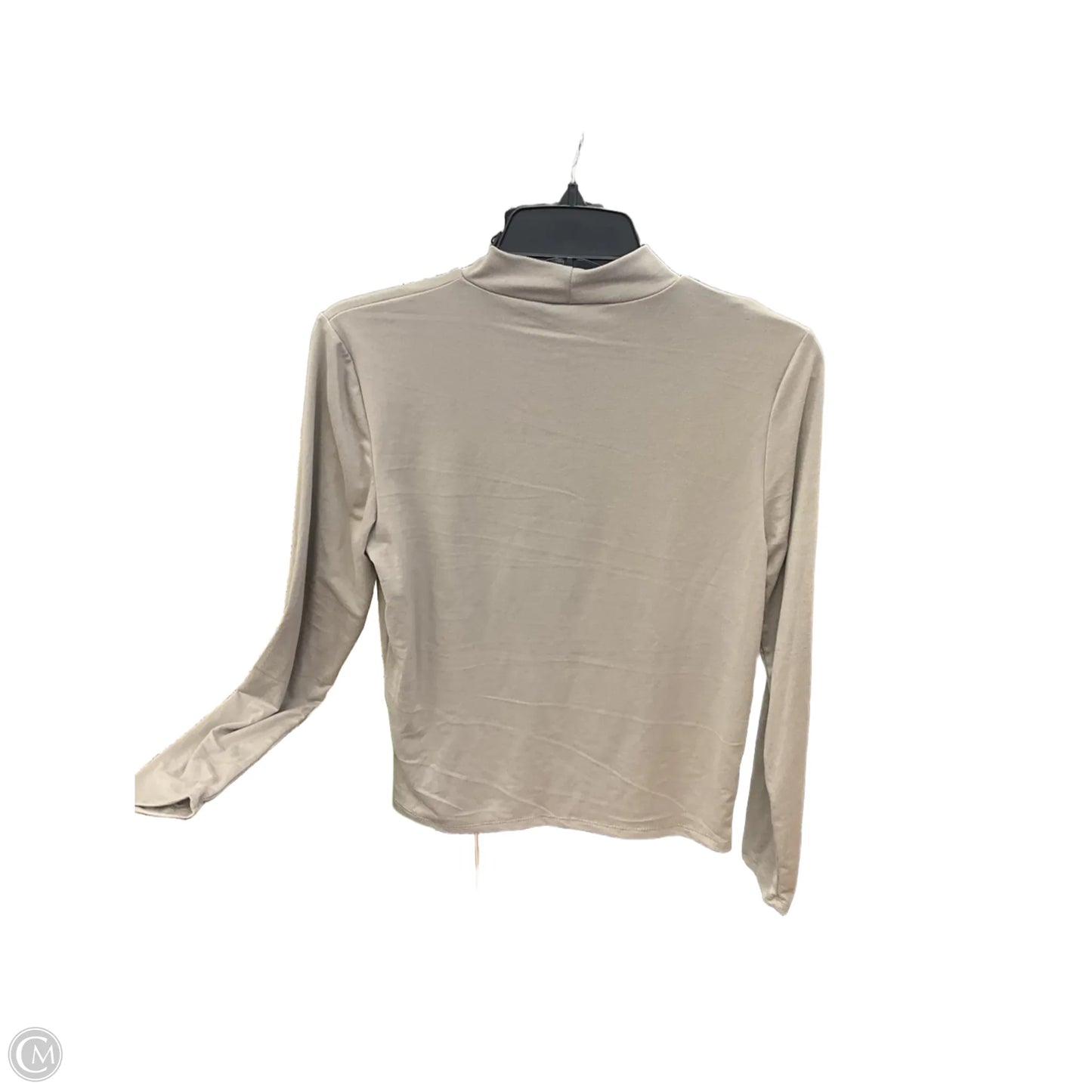 Top Long Sleeve By Clothes Mentor In Beige, Size: M