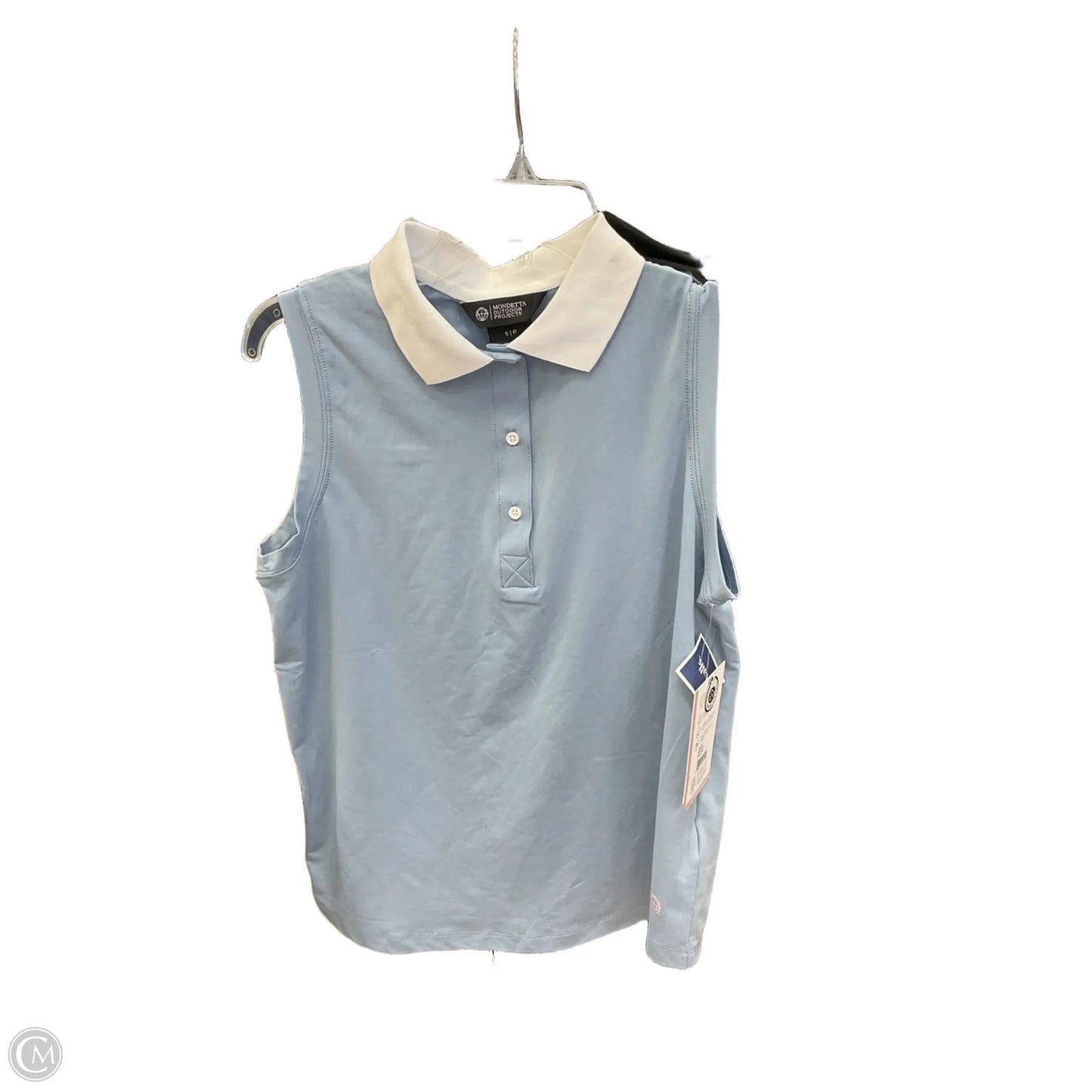 Top Sleeveless By Mondetta In Blue, Size: S