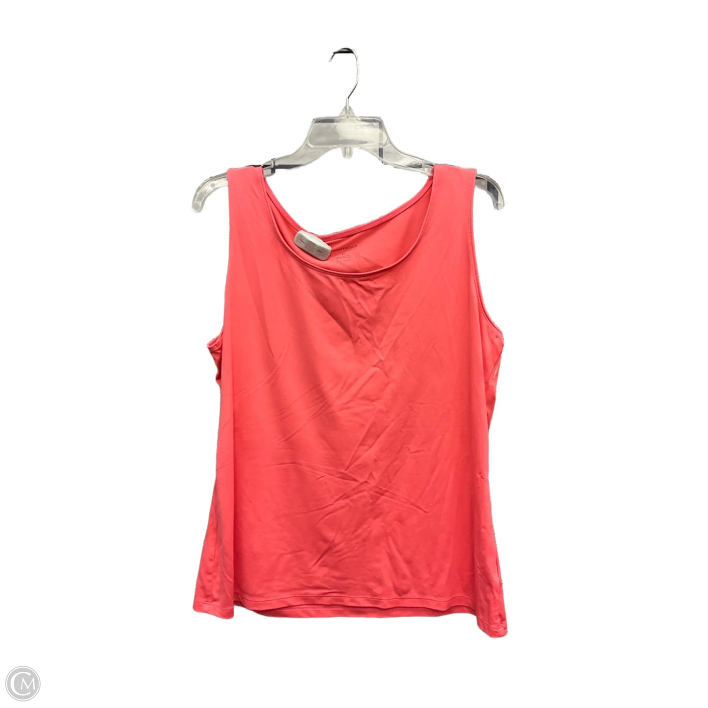 Top Sleeveless Basic By Charter Club In Orange, Size: Xl