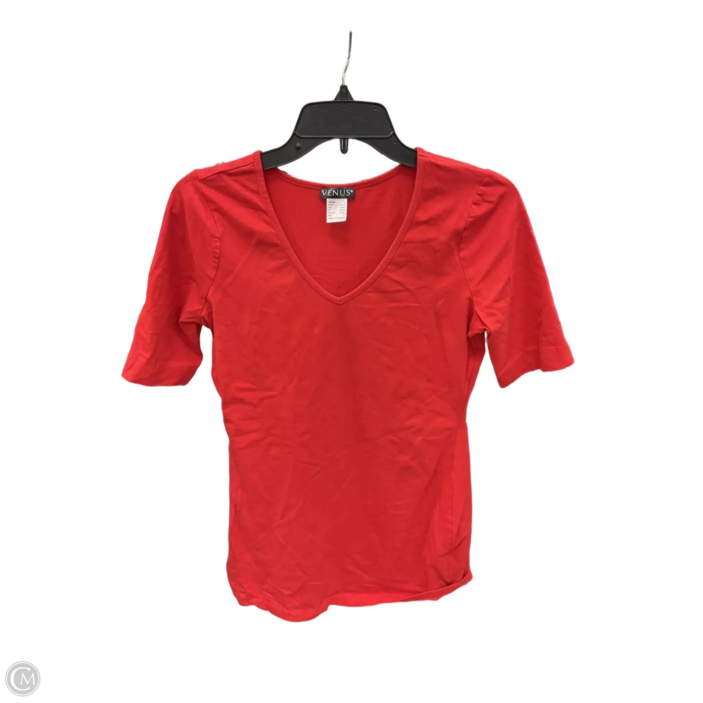 Top Short Sleeve By Venus In Red, Size: M