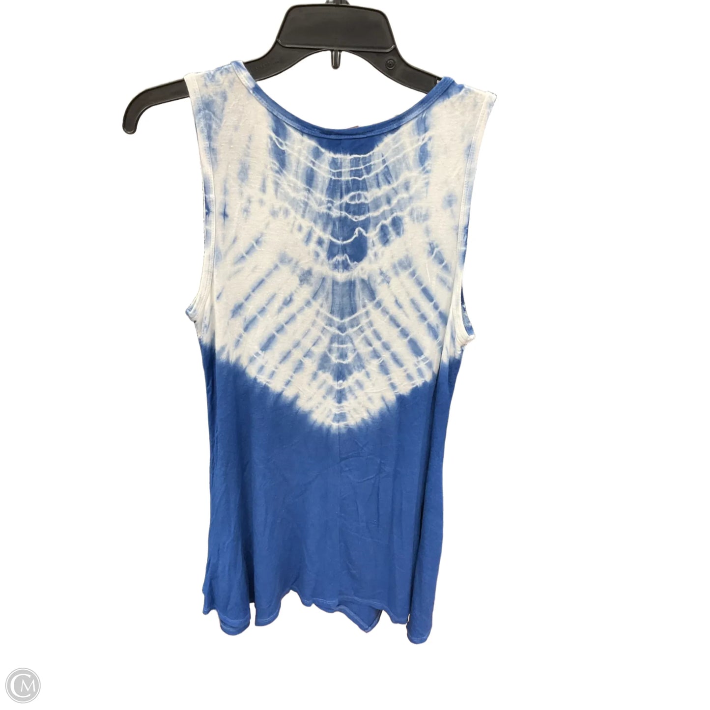 Top Sleeveless By Clothes Mentor In Tie Dye Print, Size: M