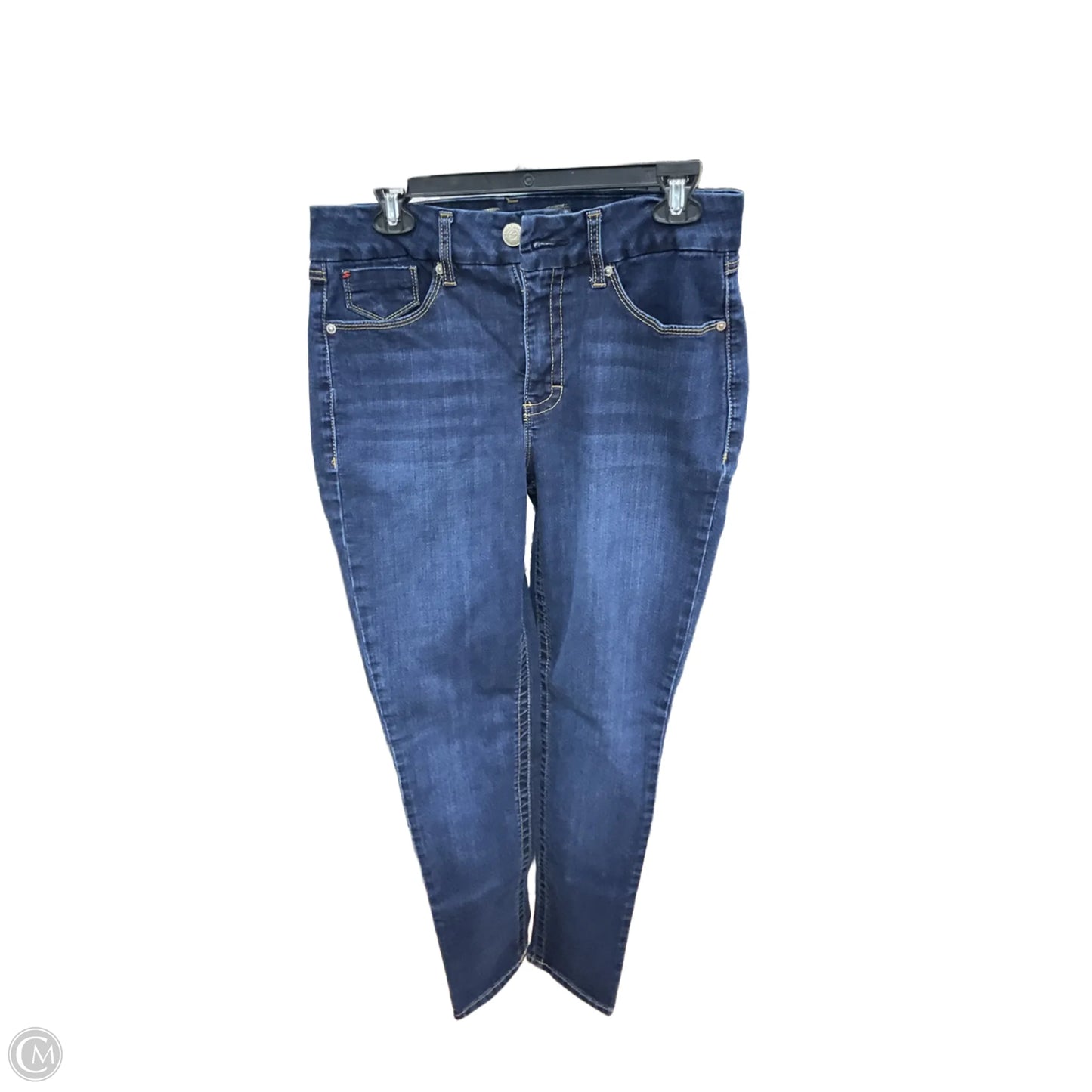 Jeans Skinny By Seven 7 In Blue Denim, Size: 10