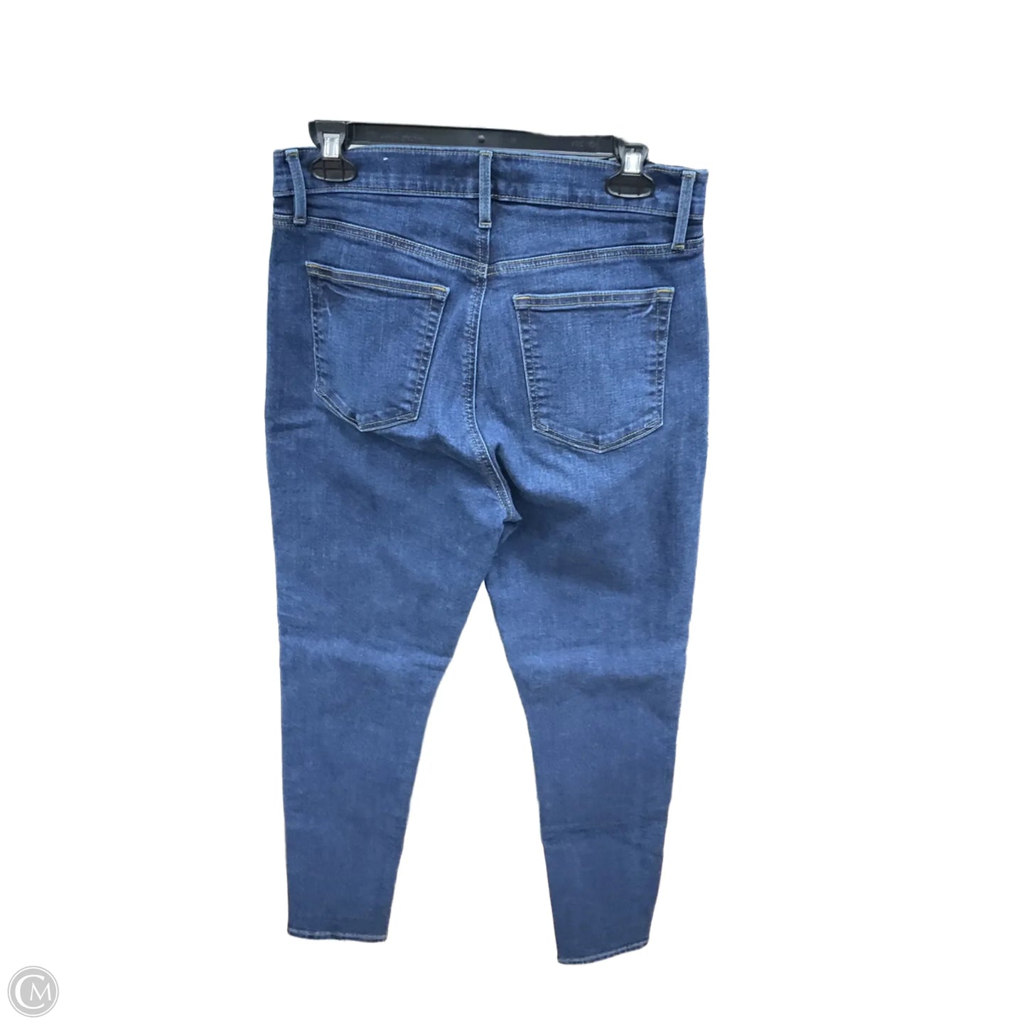 Jeans Skinny By Loft In Blue Denim, Size: 10