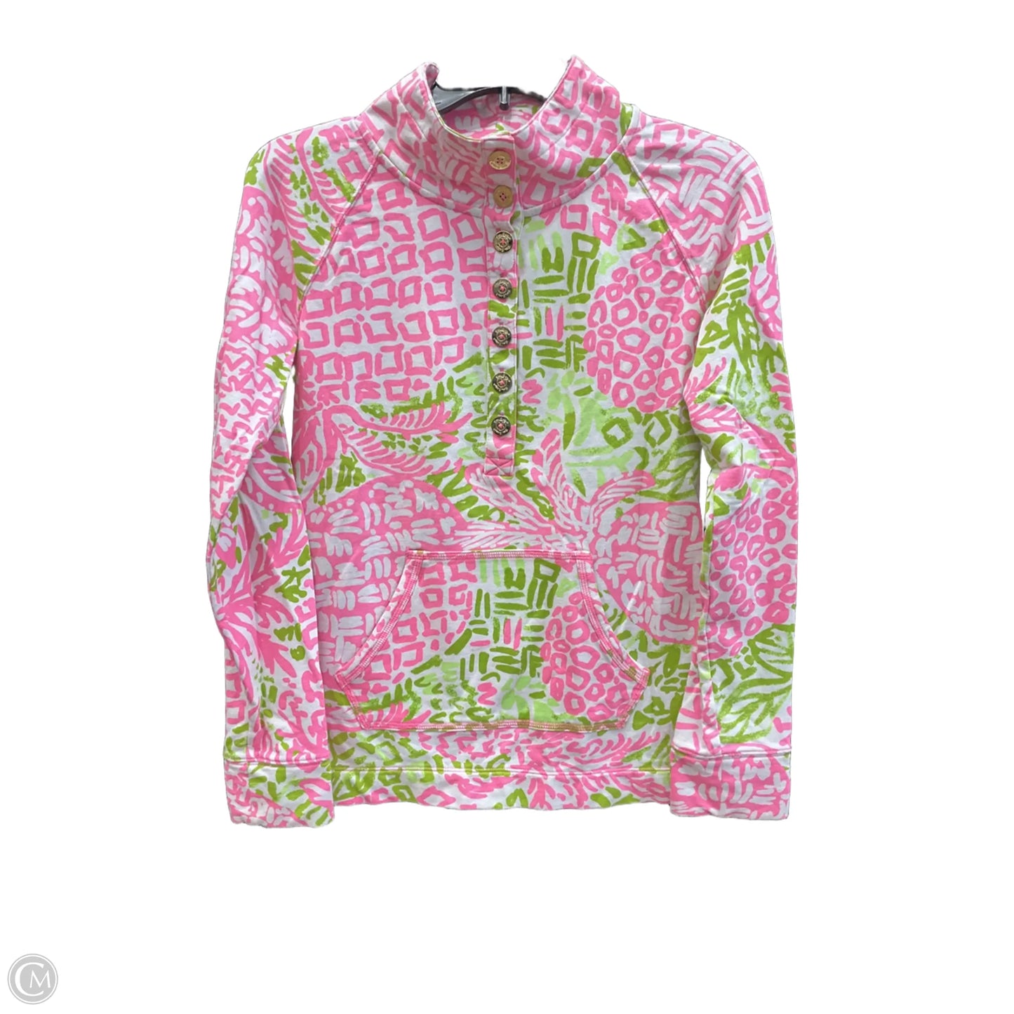 Top Long Sleeve Designer By Lilly Pulitzer In Multi-colored, Size: S