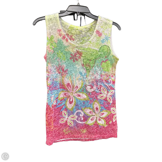 Top Sleeveless By Clothes Mentor In Multi-colored, Size: S