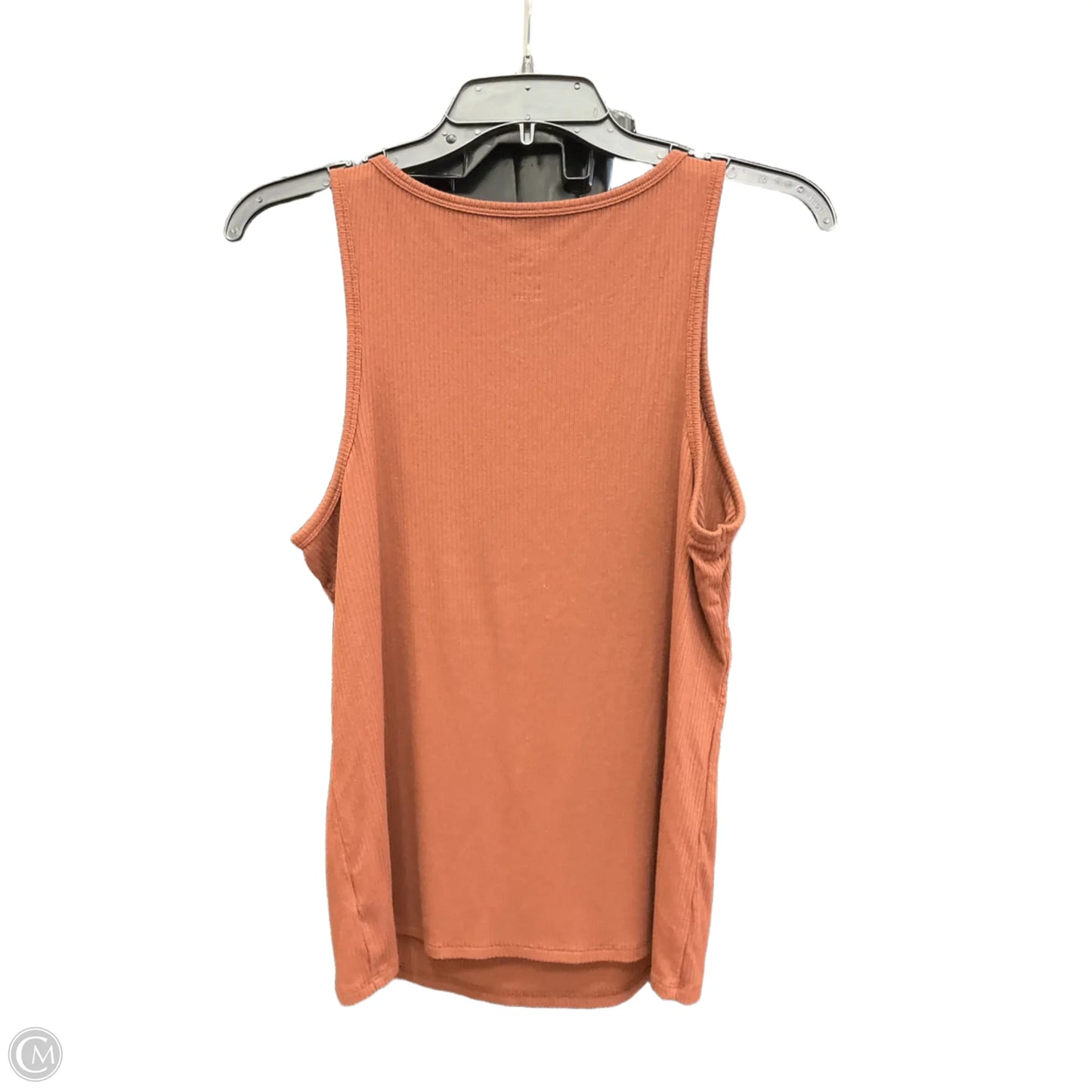 Top Sleeveless Basic By A New Day In Brown, Size: M