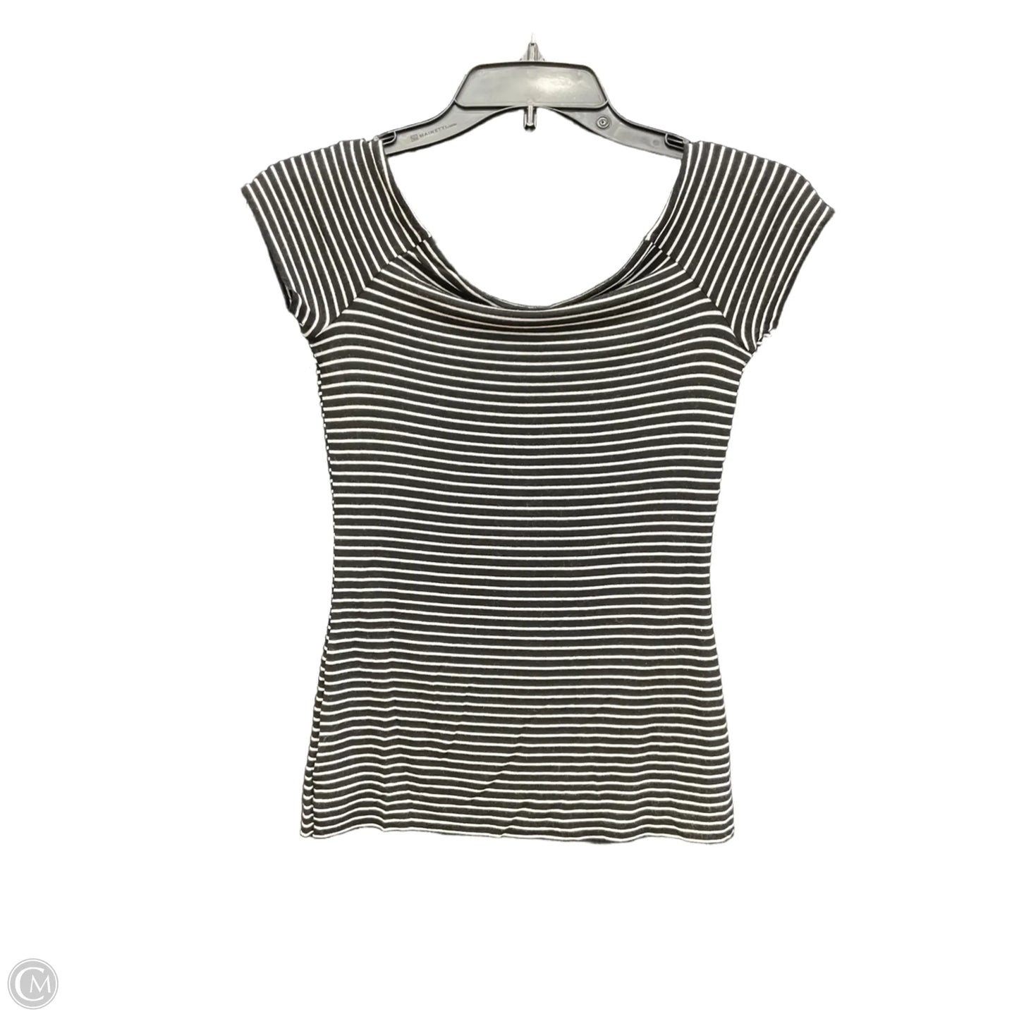 Top Short Sleeve By Bailey 44 In Striped Pattern, Size: S