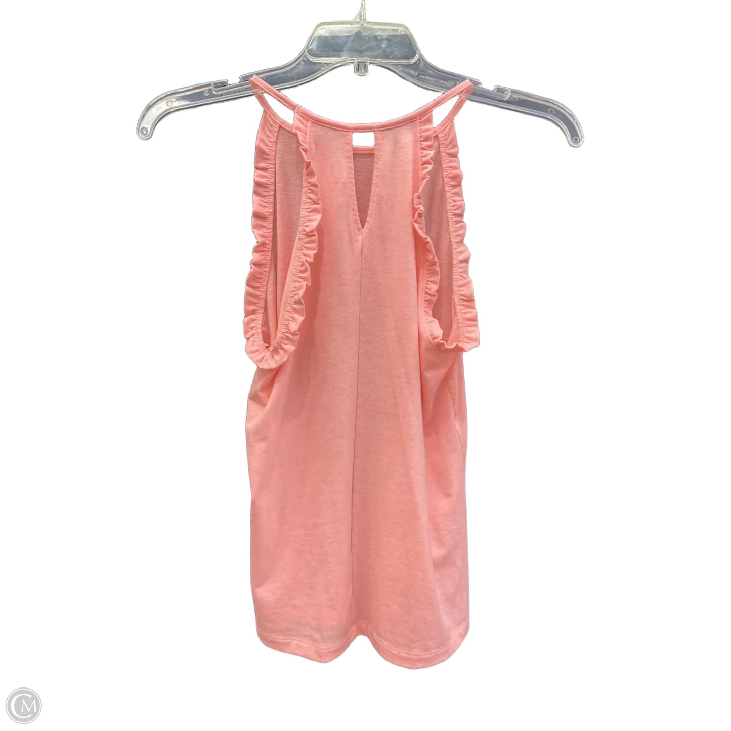 Top Sleeveless Designer By Lilly Pulitzer In Coral, Size: Xs