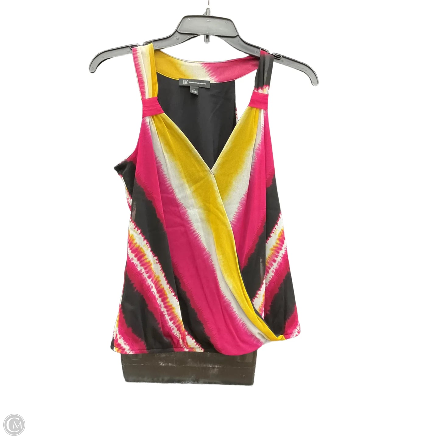 Top Sleeveless By Inc In Multi-colored, Size: S