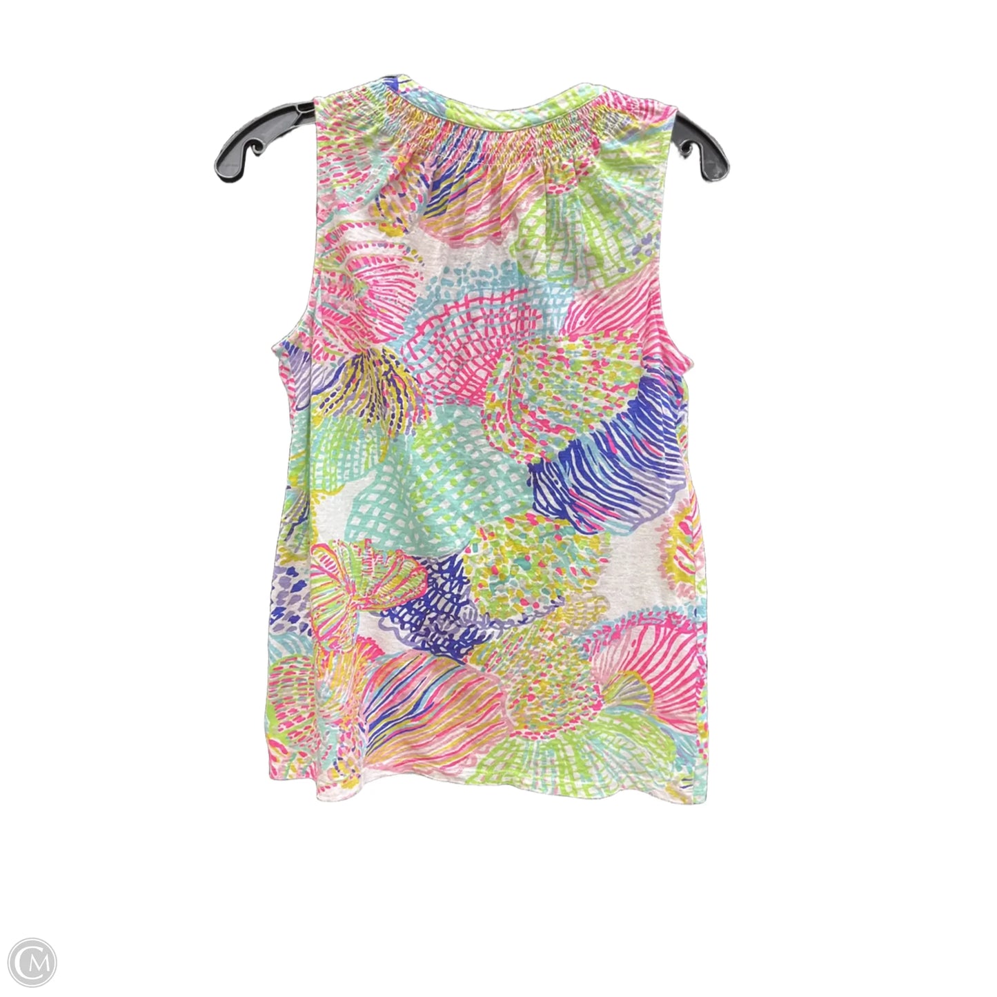 Top Sleeveless Designer By Lilly Pulitzer In Multi-colored, Size: S