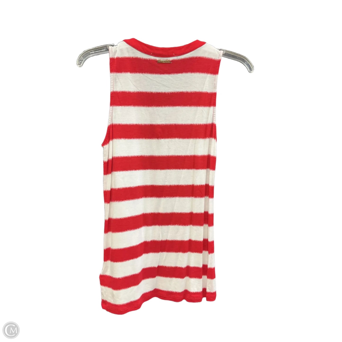 Top Sleeveless By Michael By Michael Kors In Striped Pattern, Size: S