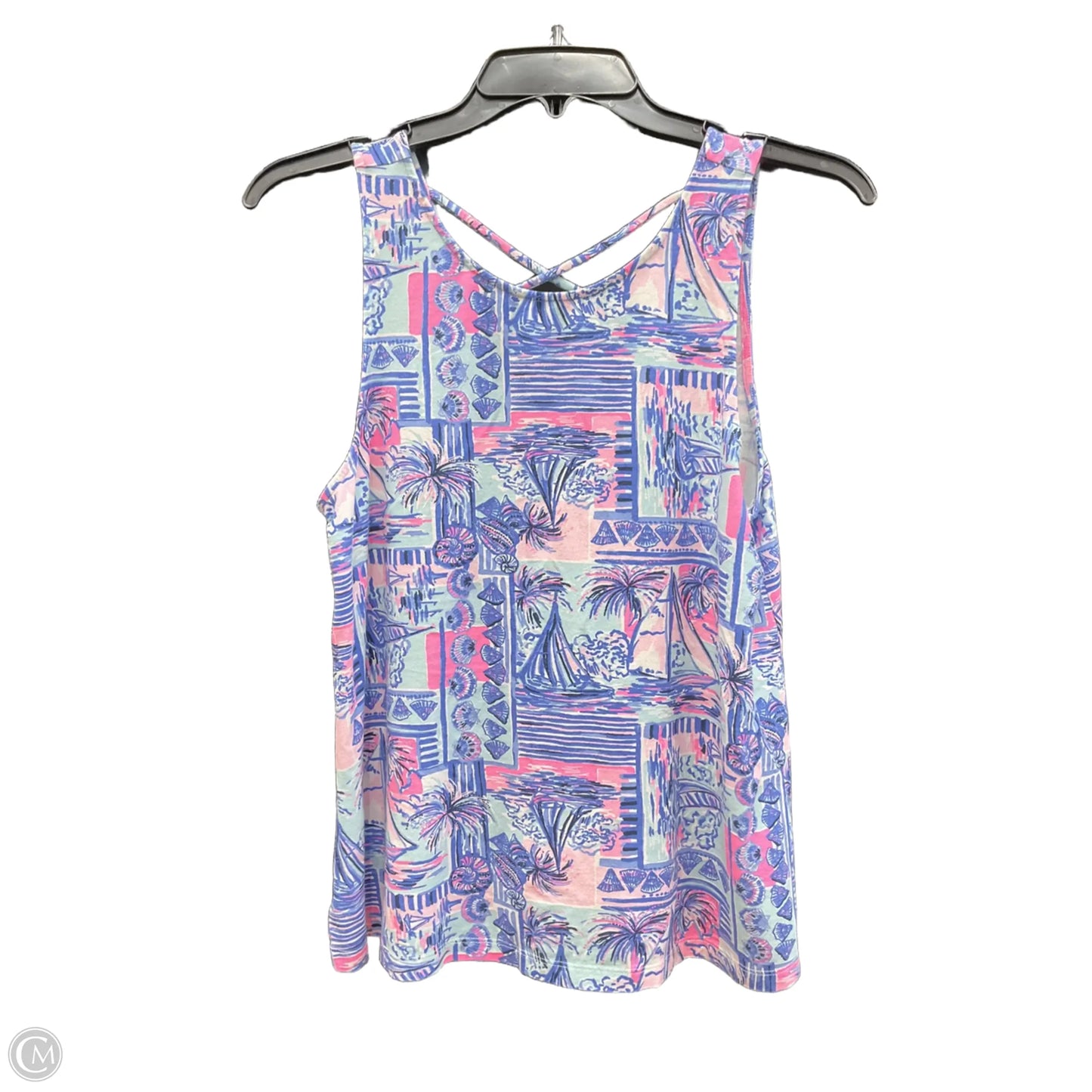 Top Sleeveless Designer By Lilly Pulitzer In Multi-colored, Size: M