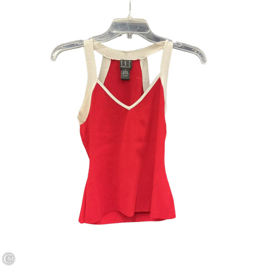 Top Sleeveless By Inc In Red, Size: S